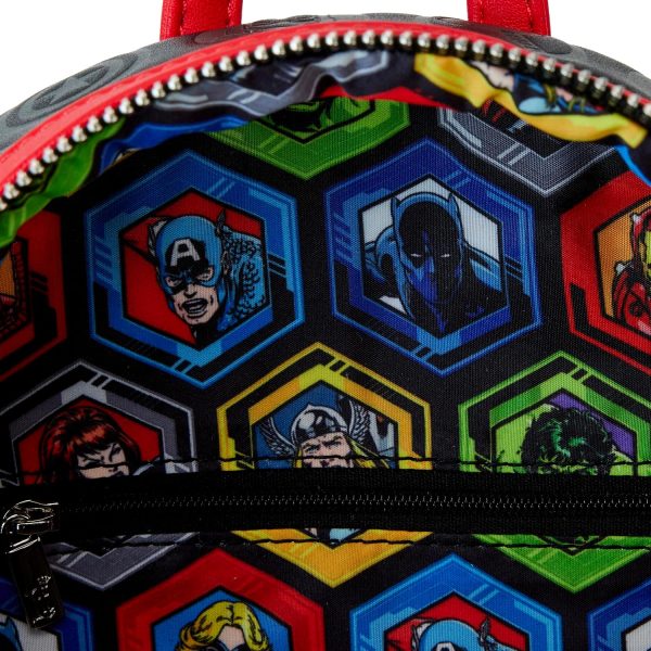 Loungefly Avengers 60th Anniversary Glow in The Dark Mini-Backpack, Amazon - Image 6