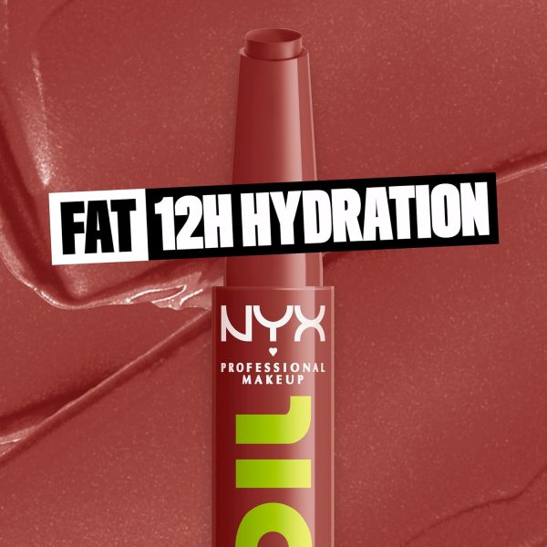 NYX PROFESSIONAL MAKEUP Fat Oil Slick Click, Lightweight, Buildable, - Image 3