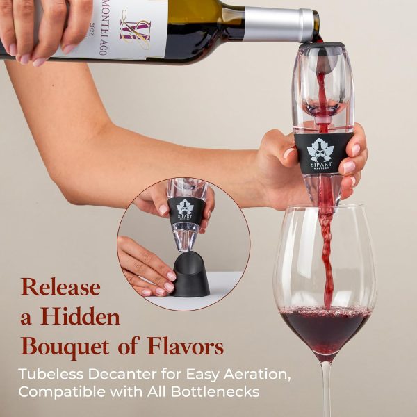 Premium Electric Wine Opener Gift Set - 5-in-1 Wine Opener kit w USB - Image 4