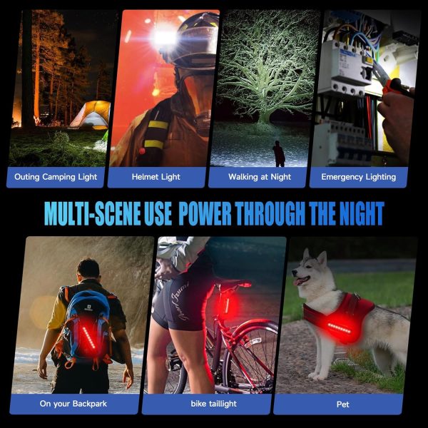 2025 New 6 LED 9500 Lumen Super Bright Bike Lights for Night - Image 6