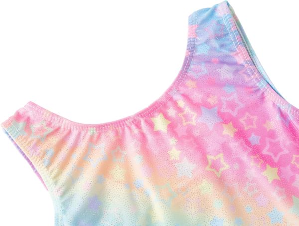 Zaclotre Gymnastics Leotards for Girls Sparkly Sleeveless Dance Unitards - Image 4