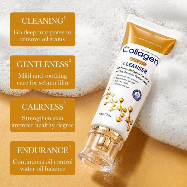 Collagen Skin Care Set, 6Pcs Anti Aging Face Care Sets for Women, Firming - Image 8
