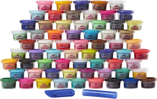 Play-Doh Ultimate Color Collection 65-Pack of 1-oz Cans, Includes Sparkle, - Image 3