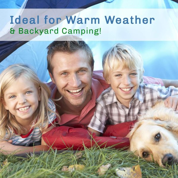 2 Person Camping Tent with Rain Fly and Carrying Bag - Lightweight Outdoor - Image 5