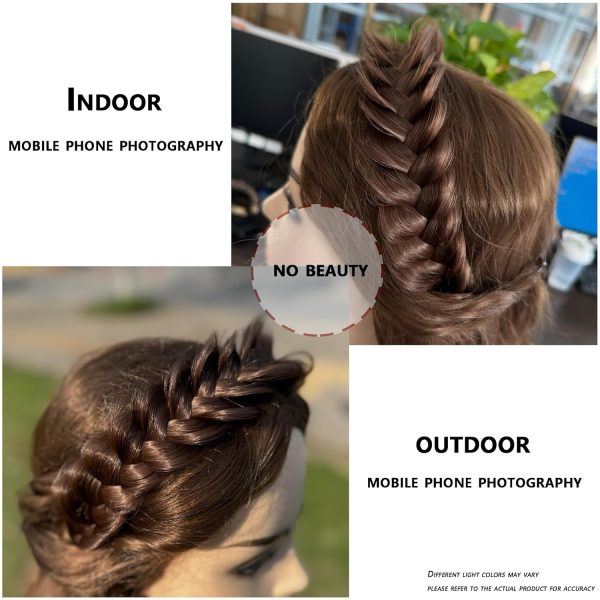 Wide Braided Headband Hoop Fashion Hair Accessories Elastic Non-slip Band - Image 2