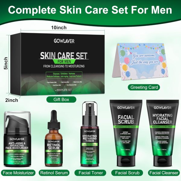 Mens Christmas Gifts,Skin Care for Men,Deeply Hydrates Reduces Dullness - Image 7