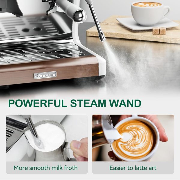 Espresso Machine with Grinder, Professional Coffee and Espresso Maker Combo - Image 6