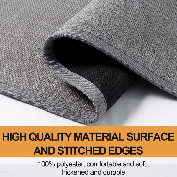 Kitchen Mat 1 PCS, Cushioned Non Slip Rugs for Kitchen Floor, Absorbent - Image 2
