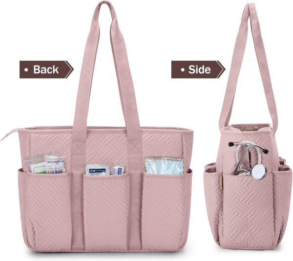 Fasrom Nurse Tote Bag for Work Nurses, Clinical Bag for Nursing Students - Image 4