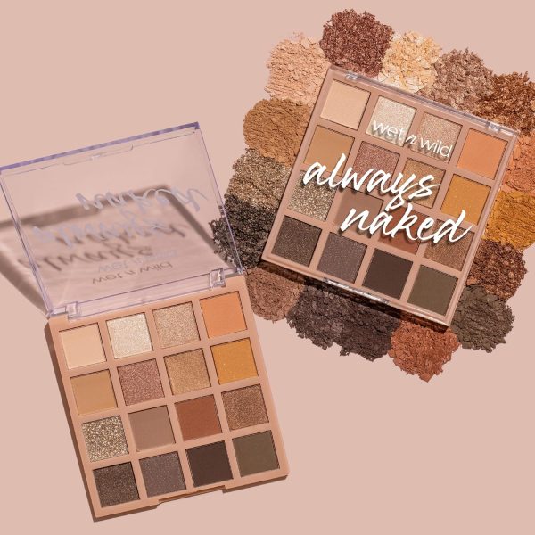wet n wild Always Naked Palette, Nude Neutral Eye Makeup, Blendable, Warm - Image 3