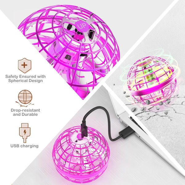 Flying Orb Ball 2024 Galaxy Cosmic Globe UFO Boomerang Hover Ball Galatic - Image 7