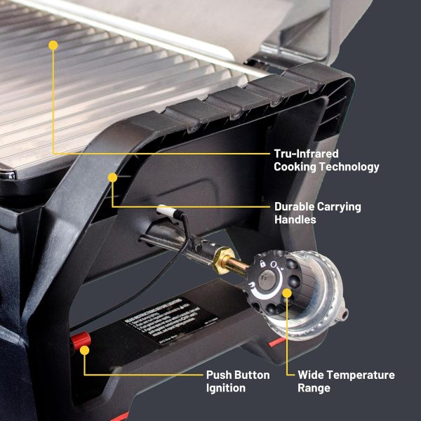 Charbroil® Grill2Go X200 Amplifire Cooking Technology 1-Burner Portable - Image 5