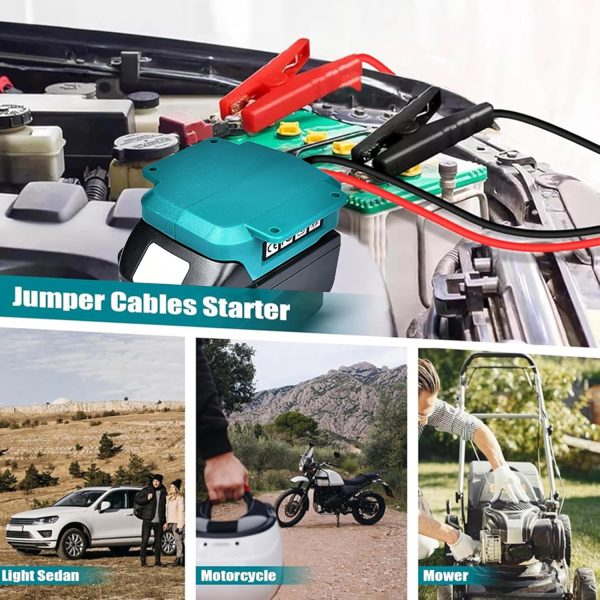 Portable Car Emergencies Jump Starter Suitable for Battery with Multiple - Image 2