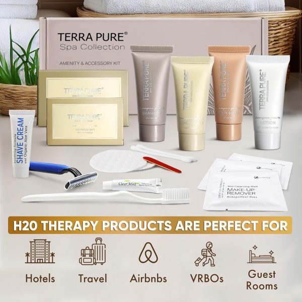Terra Pure Spa Collection Amenity & Accessory Kit |1 oz Travel Size - Image 2