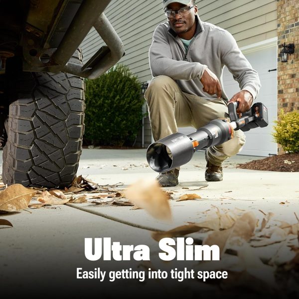 WORX Nitro 40V LEAFJET WG585 Leaf Blower Cordless with Battery & Charger, - Image 3
