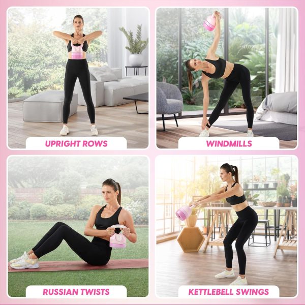 Yes4All Kettlebell Sets - Adjustable Kettlebell Set for Strength Training - - Image 5