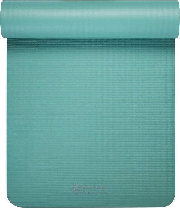 Gaiam Essentials Thick Yoga Mat Fitness & Exercise Mat with Easy-Cinch Yoga - Image 10