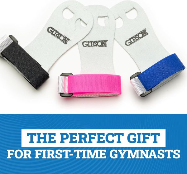 Gibson Rainbow Gymnastics Grips for Beginner, Unisex Durable Leather Grip - Image 9