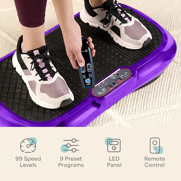 LifePro Vibration Plate Exercise Machine - Whole Body Workout Vibration - Image 5