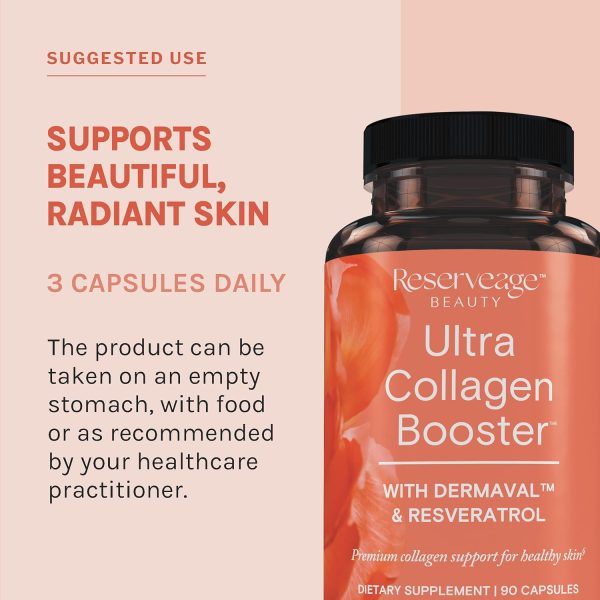 Reserveage Beauty, Resveratrol 500 mg, Antioxidant Supplement for Heart and - Image 9