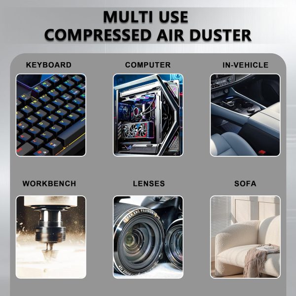 SDFM Electric Air Duster - 130000RPM Compressed Air Duster，3 Gear - Image 5