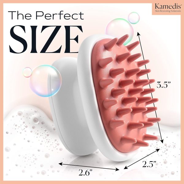 KAMEDIS Scalp Massager Brush - Silicone Gentle Scalp Scrubber, Exfoliator & - Image 7