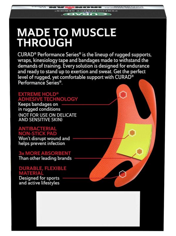 Curad Performance Series Ironman Fingertip and Knuckle Antibacterial - Image 3