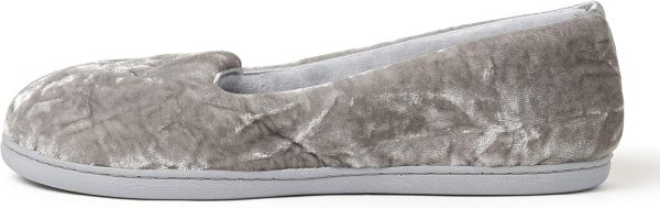 Dearfoams Women's Cozy Memory Foam Indoor Rebecca Closed Back House Ballet - Image 8