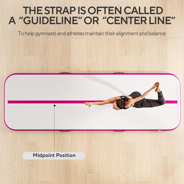 Air Track Tumbling Mat, 13ft 10ft Inflatable Gymnastics Mat with Electric - Image 4