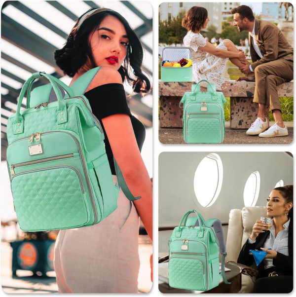 Weitars Lunch Backpack For Women,15.6 Inch Laptop Backpack For Women - Image 6