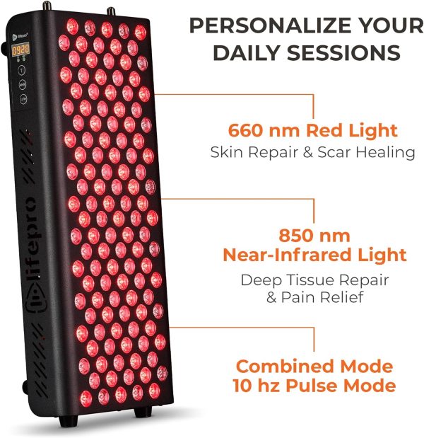 LifePro Red Light Therapy for Body, face - Powerful Near Infrared Light - Image 6