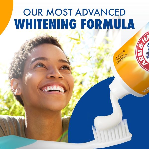 Arm & Hammer Advance White Toothpaste, Clean Mint Flavor, Stain Defense - Image 3