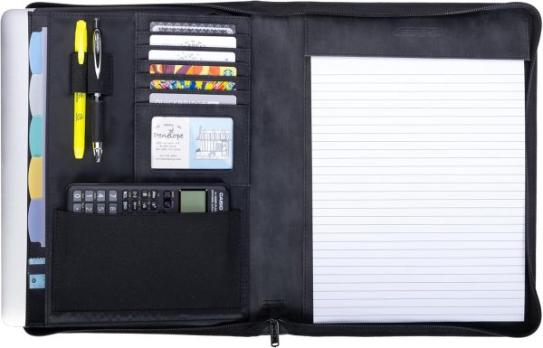 Case it The Supreme PADFOLIO Case-it Zippered Business Meeting Padfolio - Image 10