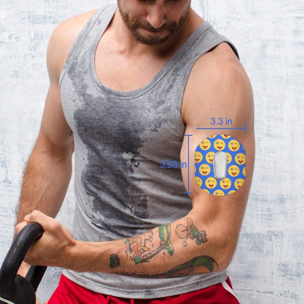 CGM Sensor Patches for Dexcom G6 Sensor, Waterproof & Sweatproof Sensor - Image 2