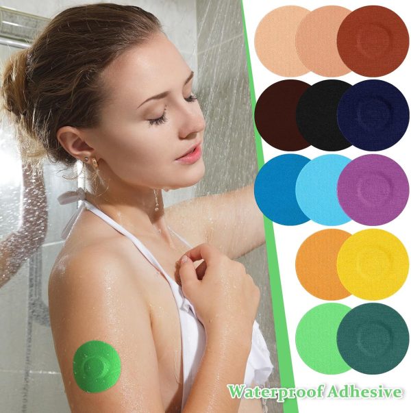 Timgle 100 Pack Freestyle Sensor Covers Waterproof Adhesive Patches - Image 4