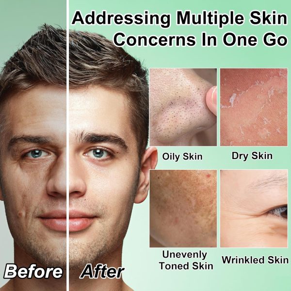 Mens Christmas Gifts,Skin Care for Men,Deeply Hydrates Reduces Dullness - Image 2