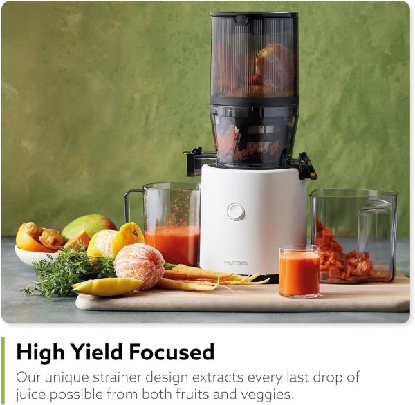 Hurom H320 Slow Juicer | Ultra Low Pulp | Hands-Free | Hopper Fits Whole - Image 5