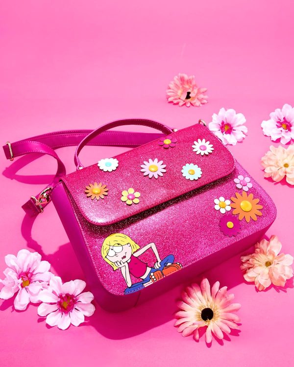 Loungefly Disney: Lizzie McGuire Glitter Crossbody Purse, Amazon Exclusive - Image 8