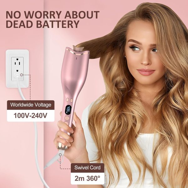 Automatic Curling Iron, Hair Curler 1" Large Slot, 4 Temperature Settings, - Image 8