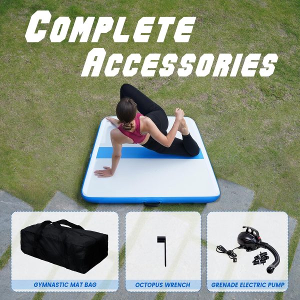 Tuxedo Sailor Inflatable Gymnastics Tumbling Mat with Motorized - Image 5
