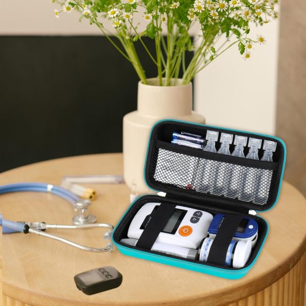 Diabetic Supplies Hard Case Diabetic Supply Organizer Bag Carrying Case for - Image 6