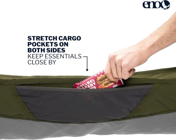 ENO Skyloft Hammock - 1 Person Portable Hammock - for Camping, Hiking, - Image 5