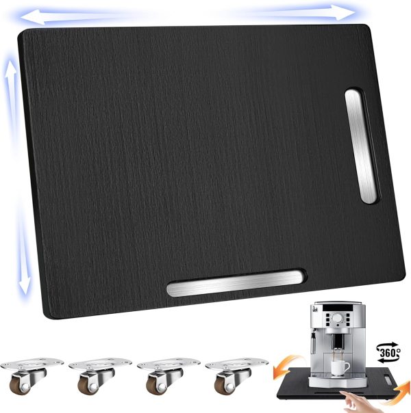 Joy&Grace Sliding Tray - 360 Degrees Countertop Appliance Slider for Coffee - Image 8