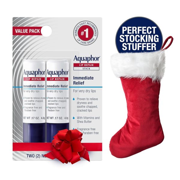 Aquaphor Lip Repair Stick, Lip Protectant, Moisturizing Lip Balm Multipack, - Image 2