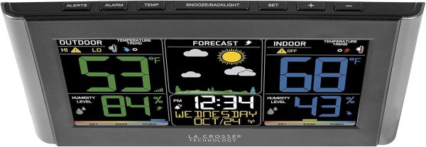La Crosse Technology Weather Station with Customizable Alerts, Weather - Image 3
