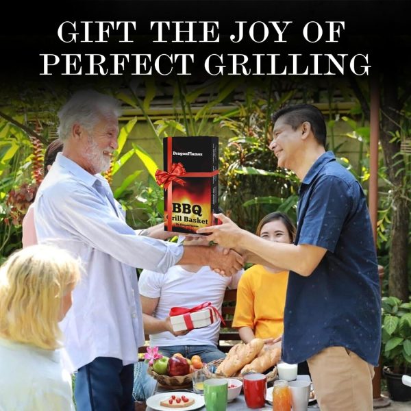 Grill Well 2.0 - Rolling Grill Basket (2 PCs) ideal as Birthday Gift for - Image 7