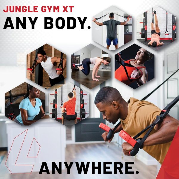 Lifeline Jungle Gym XT Body Weight Suspension Trainer System – Patented - Image 11