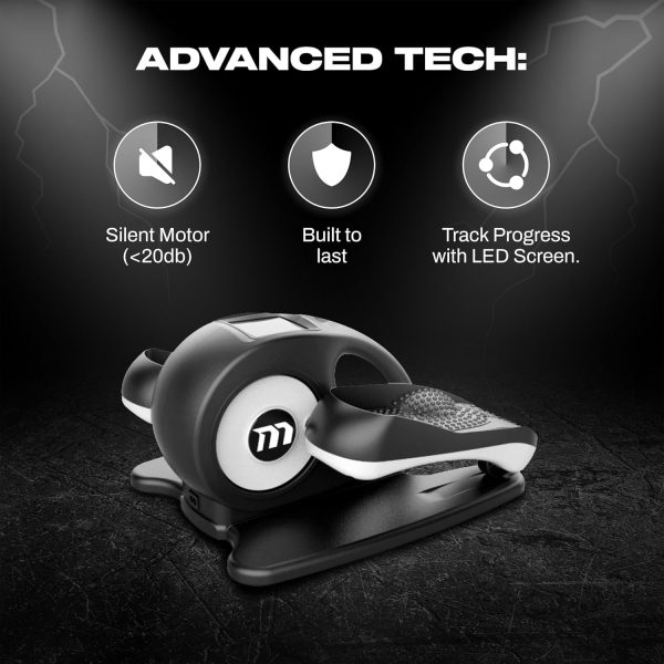 Motion Matrix Elliptical Exercise Machine – Silent Under Desk Bike Pedal - Image 5