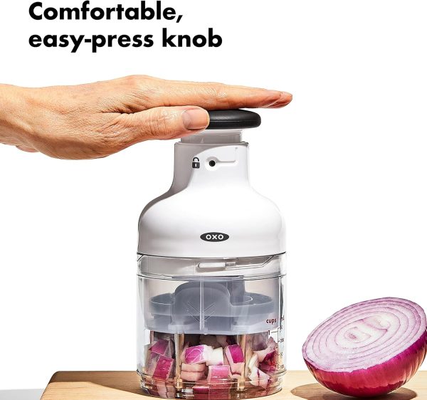 OXO Good Grips Vegetable Chopper, White - Image 4