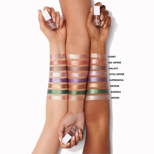 e.l.f. Liquid Metallic Eyeshadow, Gel Formula, Multi-Dimensional Finish For - Image 3
